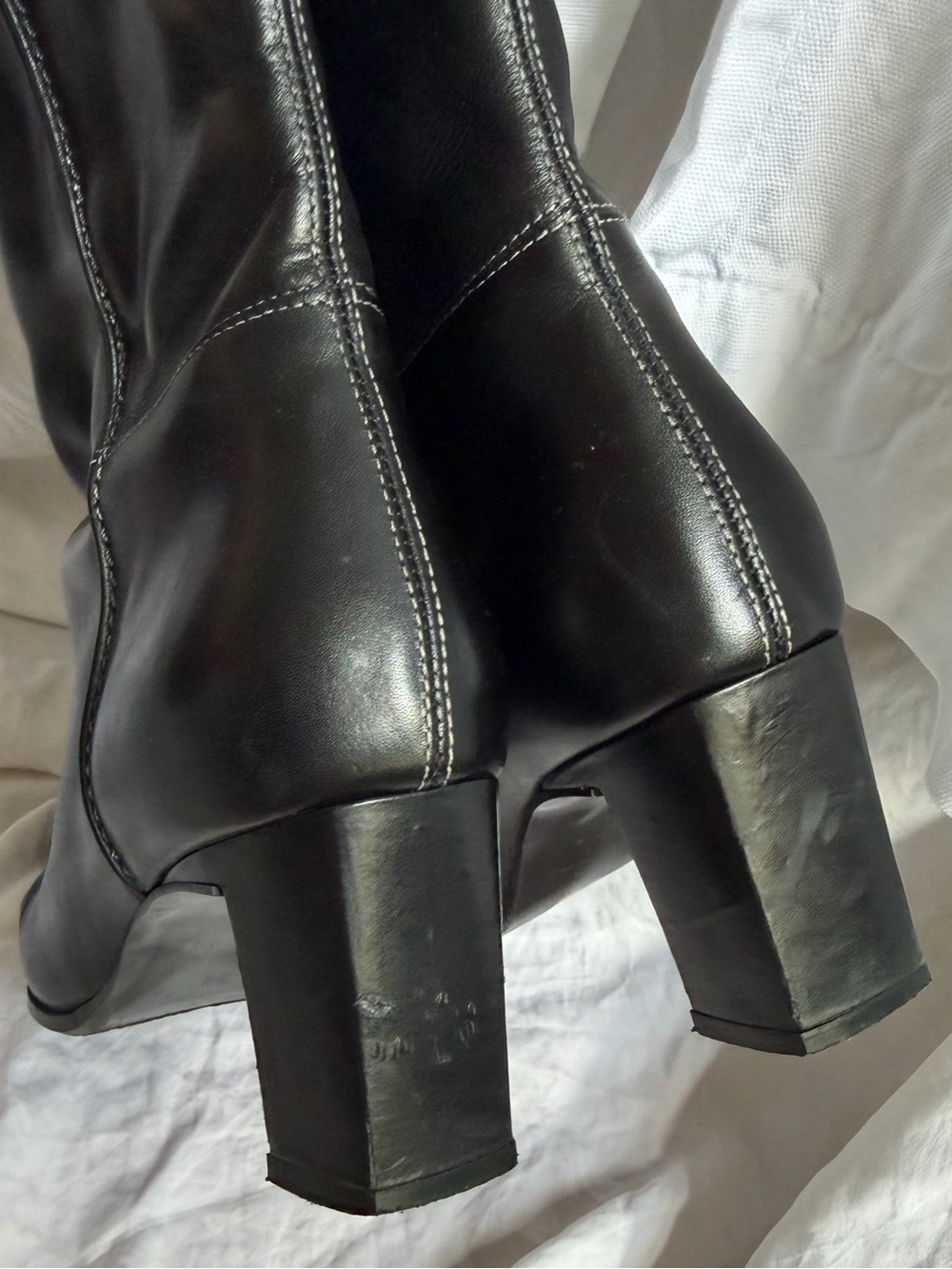 🖤Vintage // Aldo Square Toe Leather Boots🖤 - Picture 6 of 6